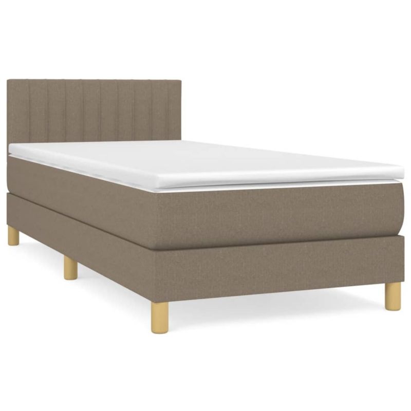 Łóżko kontynentalne WaszeMeble 90x190 Brązowe WM-3140741 1 szt.