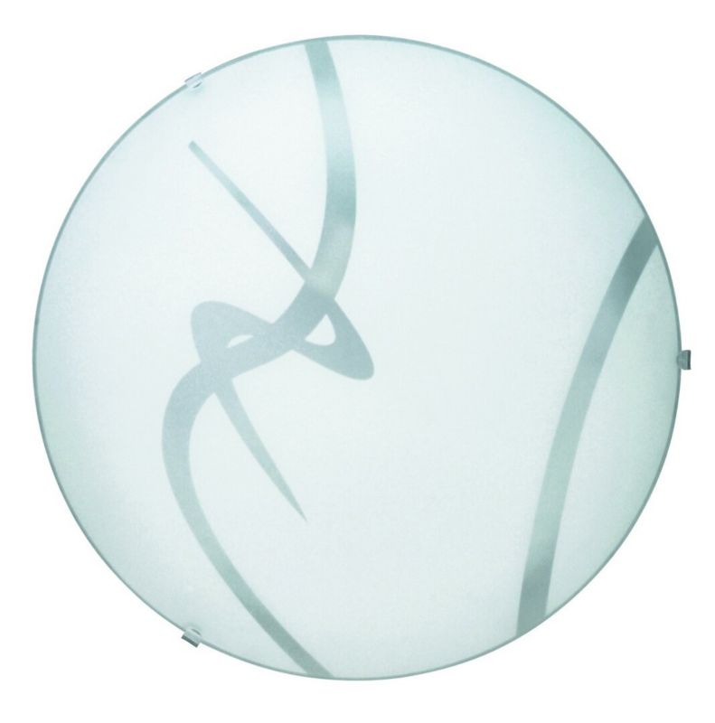 Plafon sufitowy Rabalux Soley biała wzorzysta metal 1 x E27 x 60W IP20 wym: 30 x 30 cm - 1 szt.