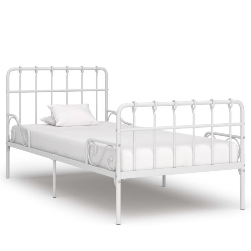 Łóżko metalowe WaszeMeble 90x200 cm biała WM-284601 1 szt.