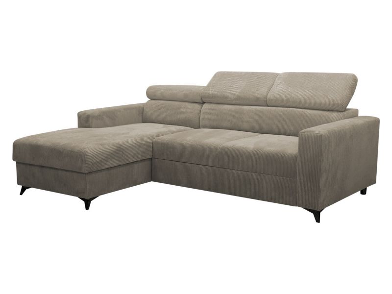 Narożnik MIRJAN 24 Milano Premium Sztruks lewy LC+2R cappuccino 1 szt.
