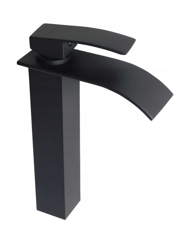 Bateria umywalkowa Estiva KASKADA 28 Black czarna 28 cm 1 szt.