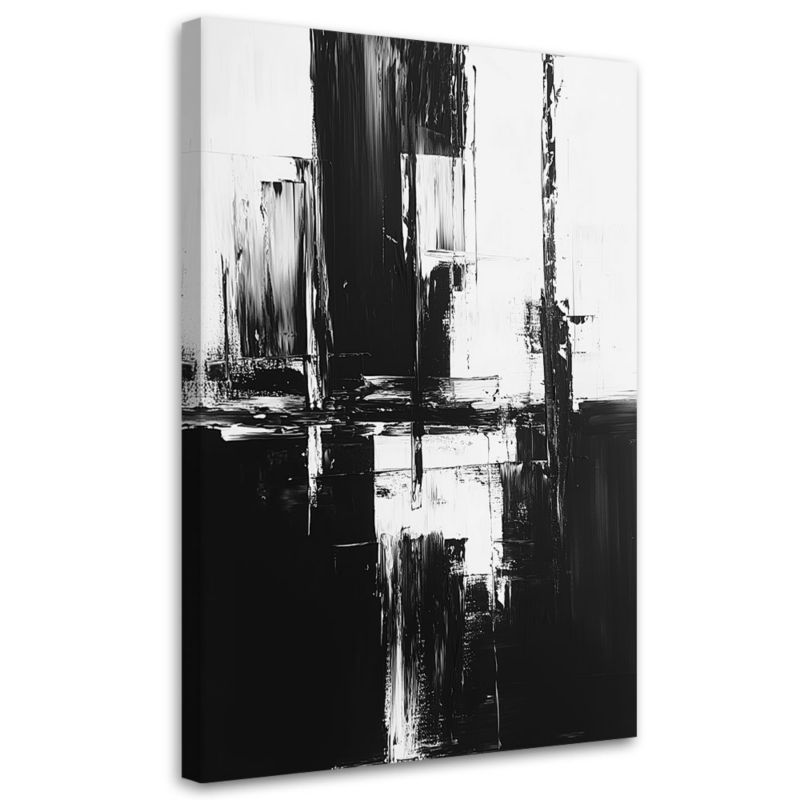 Obraz na płótnie Feeby Industrialna Loftowa Abstrakcja 70x100cm 1szt