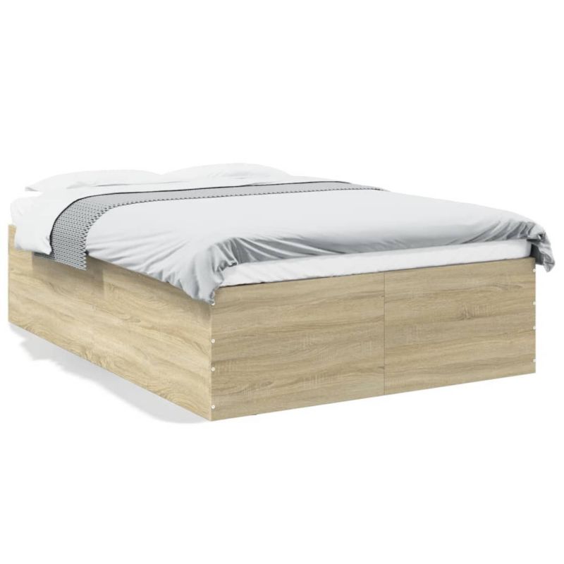 Łóżko drewniane WaszeMeble 120x190 cm brązowe WM-3280953 1 szt.