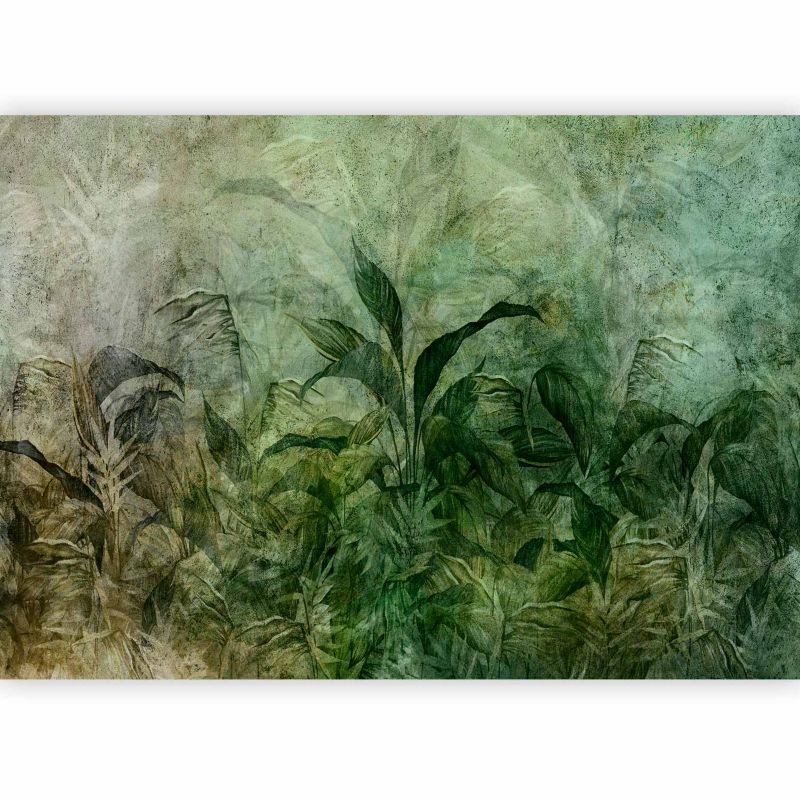 Fototapeta samoprzylepna Artgeist Liście zielona 392x280 (8 części) 10116aa rolka 1 szt