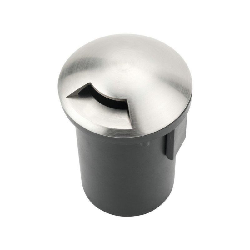 Lampa gruntowa najazdowa V-TAC 7978 srebrna 1 x G5.3 x IP67 wym: 12,8 x 8,7 x 8,7 cm - 1 szt.