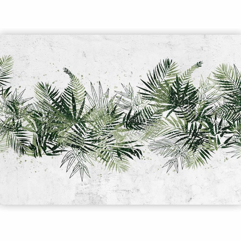 Fototapeta flizelinowa Artgeist 110g/m2 Kwiaty biała 100x70 (2 części) 10142aa rolka 1 szt