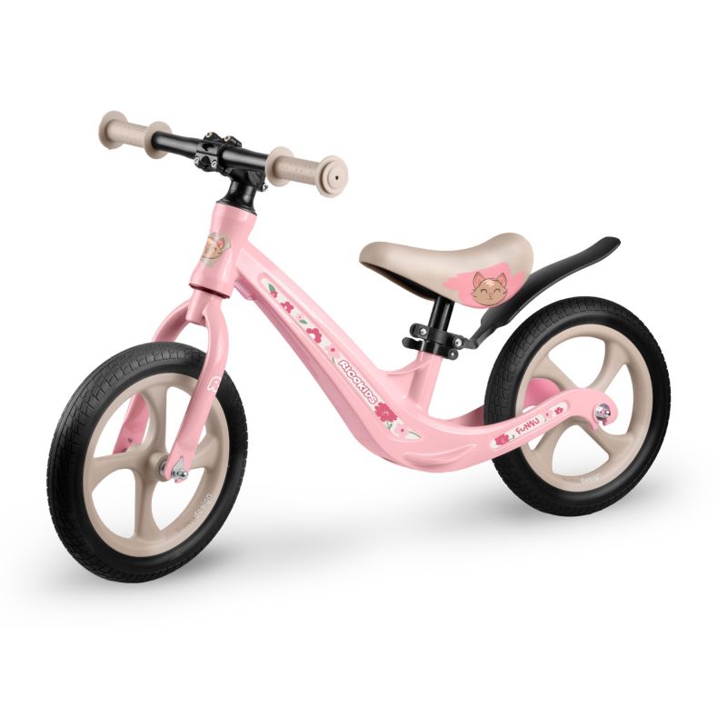 Rowerek biegowy magnesium Ricokids Funnu różowy 1 szt.
