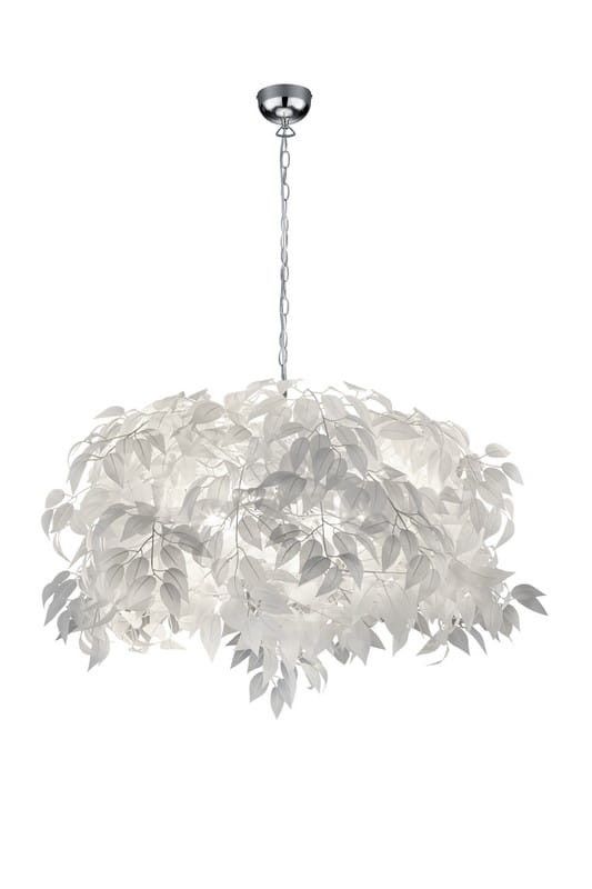Żyrandol RL Leavy 9564 srebrno-biały 70 cm średnicy 4xE14 x 28W 1 szt.