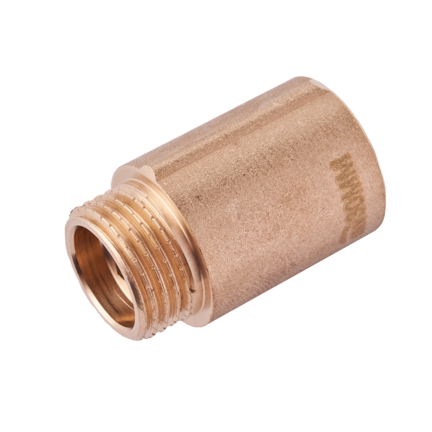 Invena Przedłużka GW/GZ mosiądz 1/2" x 30mm