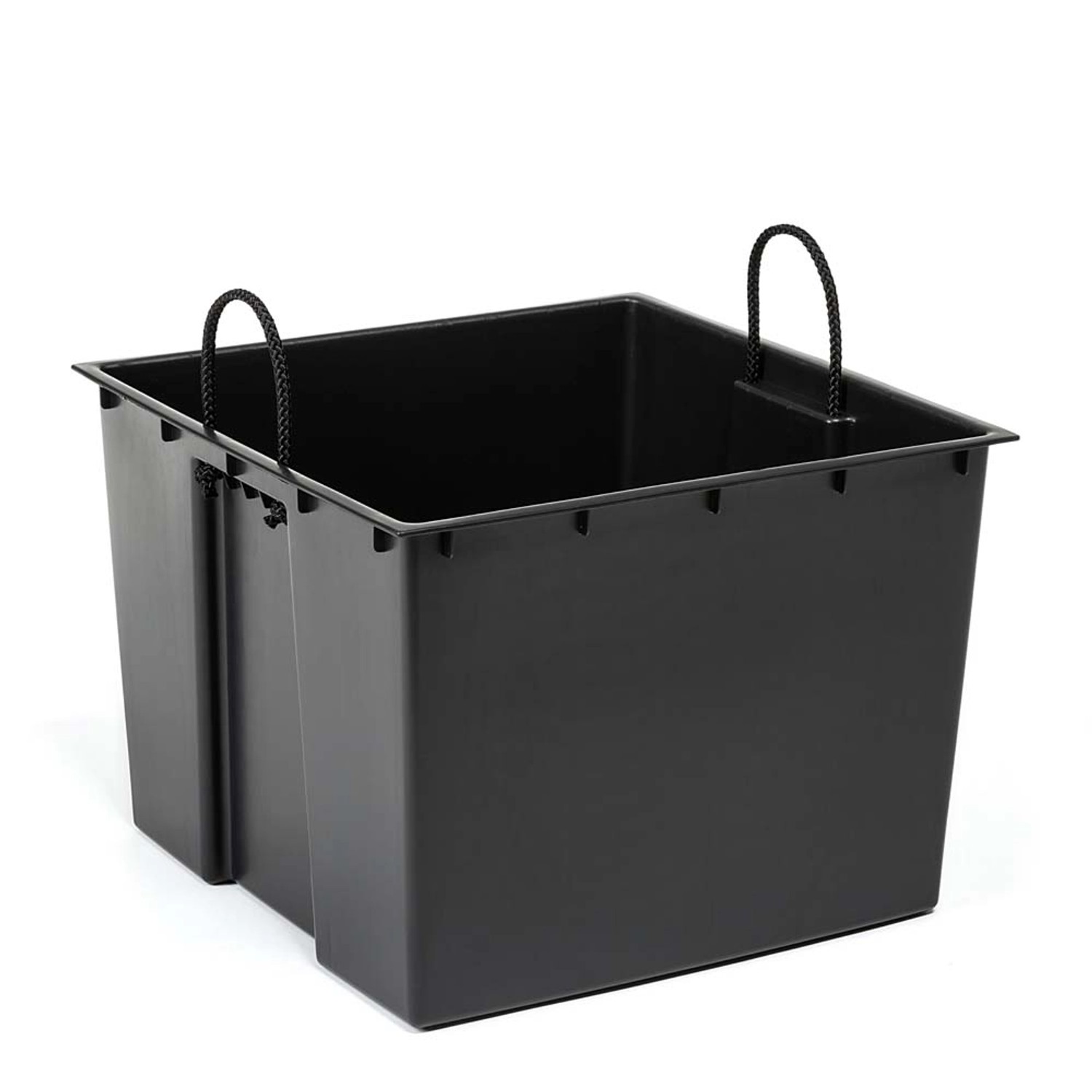 Wkład Finezja kwadrat czarny - 35 cm