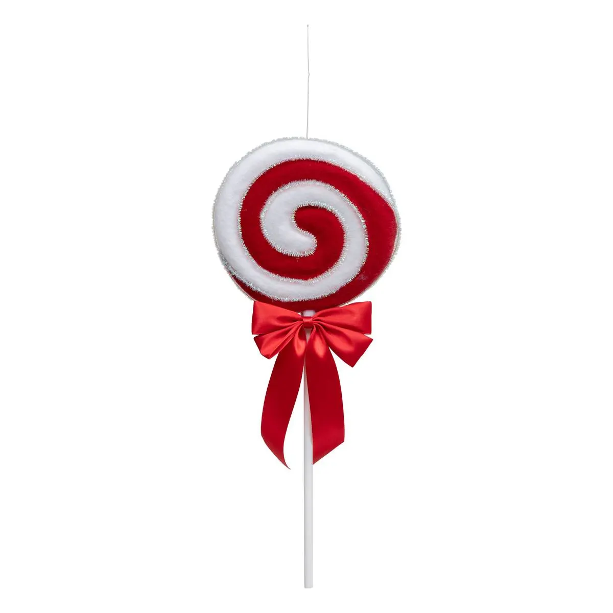 Dekoracja świąteczna lizak z kokardą SATIN BOW PACIFIER 52 cm db