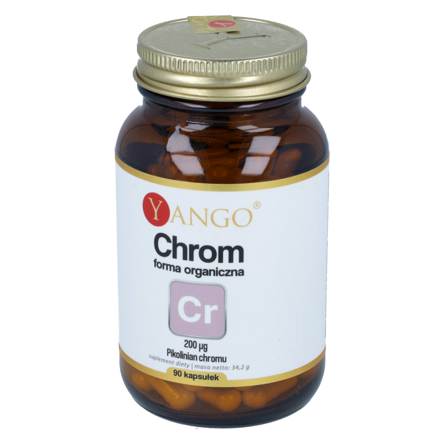 Yango chrom forma organiczna, 90 kapsułek