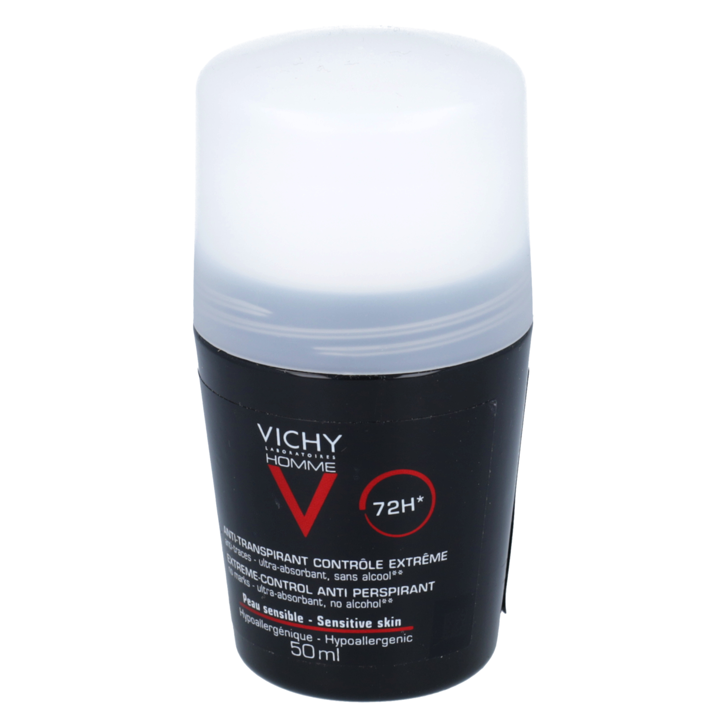 Vichy homme - antyperspirant w kulce dla mężczyzn 72 h, 50 ml (data ważności: 31.01.2026)