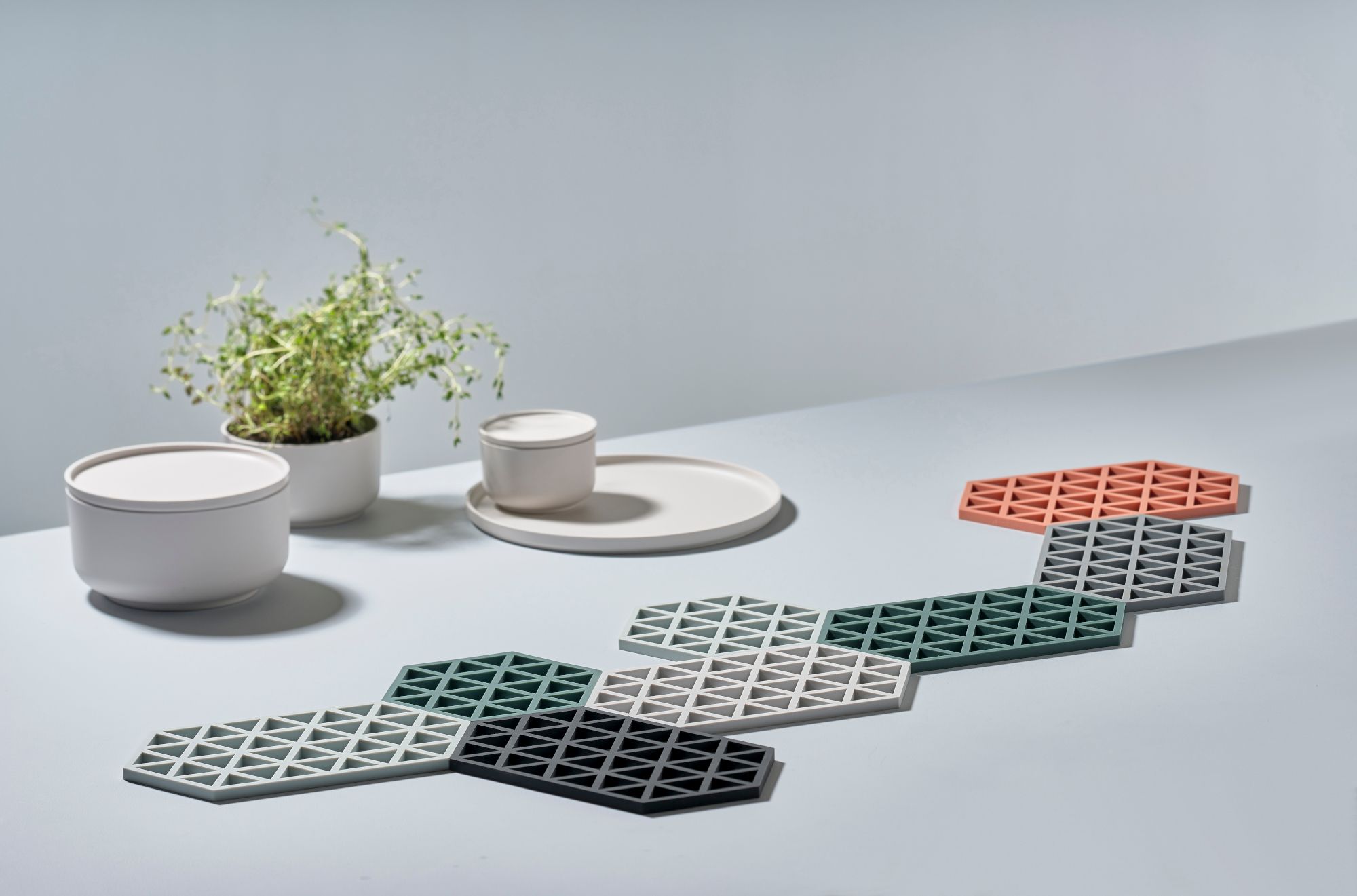 Zone Denmark Hexagon podstawka kuchenna jasnoniebieska 31598