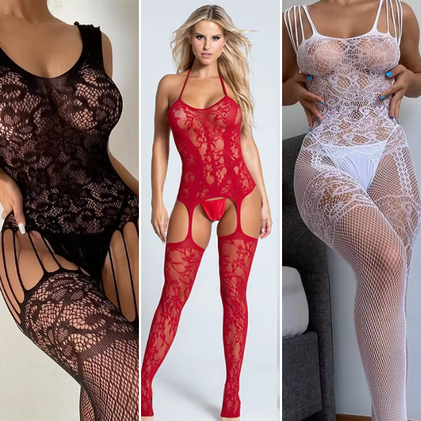 Zestaw 3 bodystocking Super Cena 034, 104,106
