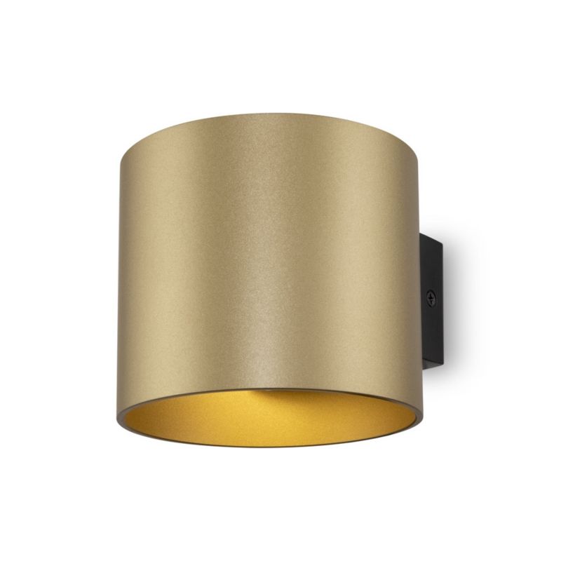 Kinkiet ścienny Maytoni Rond mosiężno-złoty 1 x G9 x 50W IP20 wym: 8,8 x 10 x 10 cm - 1 szt.