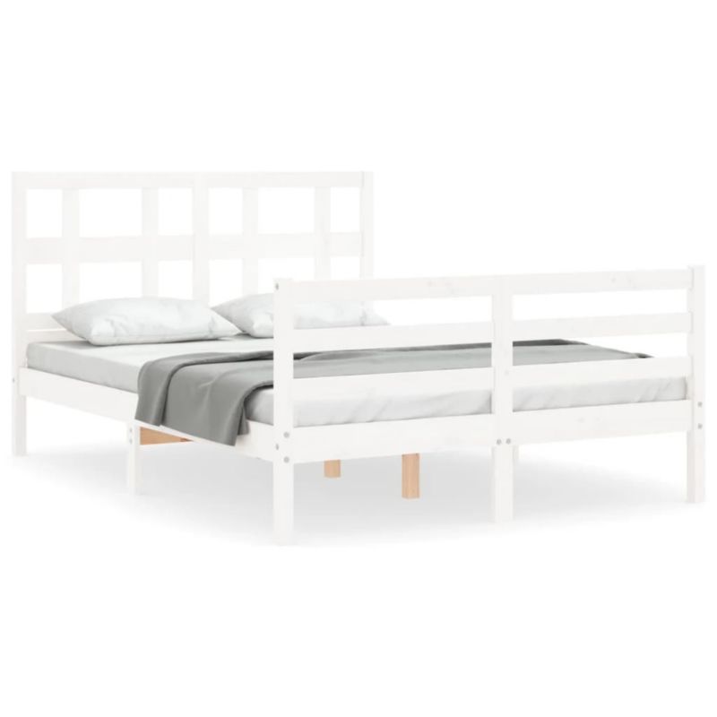 Łóżko drewniane WaszeMeble biała WM-3194802 1 szt.