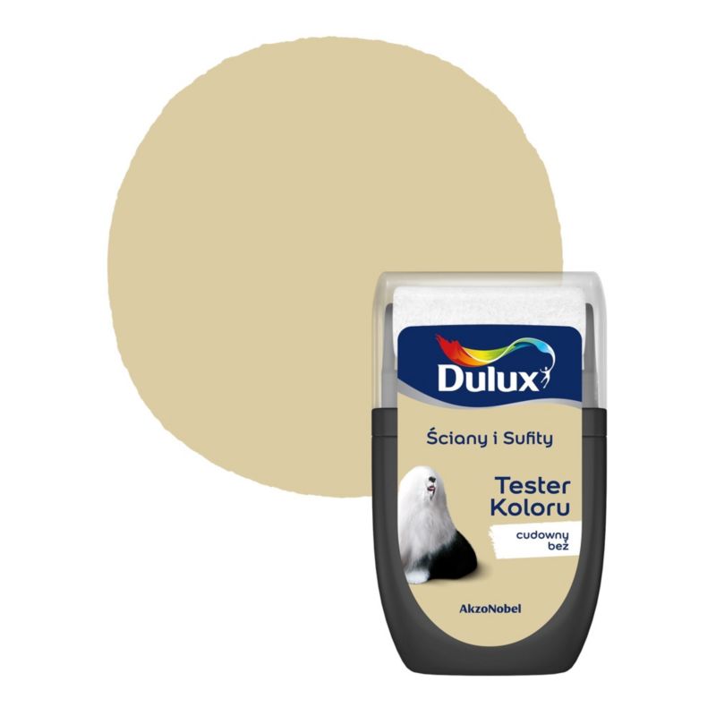 Tester koloru Dulux Ściany i sufity cudowny beż 30 ml