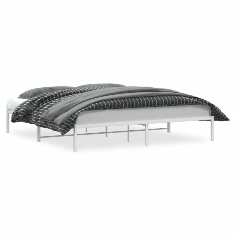 Łóżko metalowe WaszeMeble 193x203 cm biała WM-373679 1 szt.