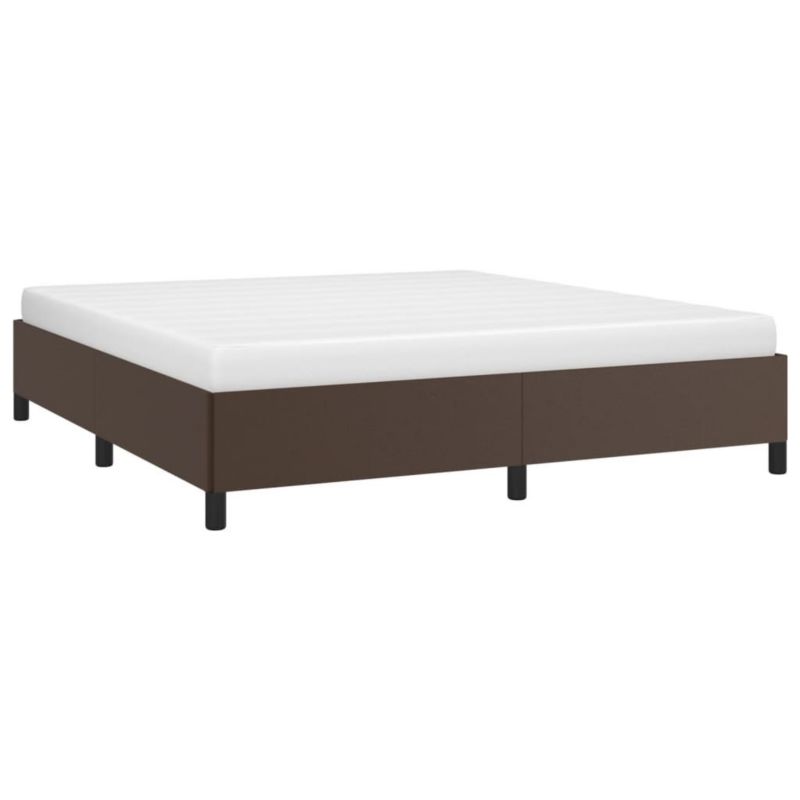 Łóżko tapicerowane WaszeMeble 180x200 cm Brązowe WM-347266 1 szt.