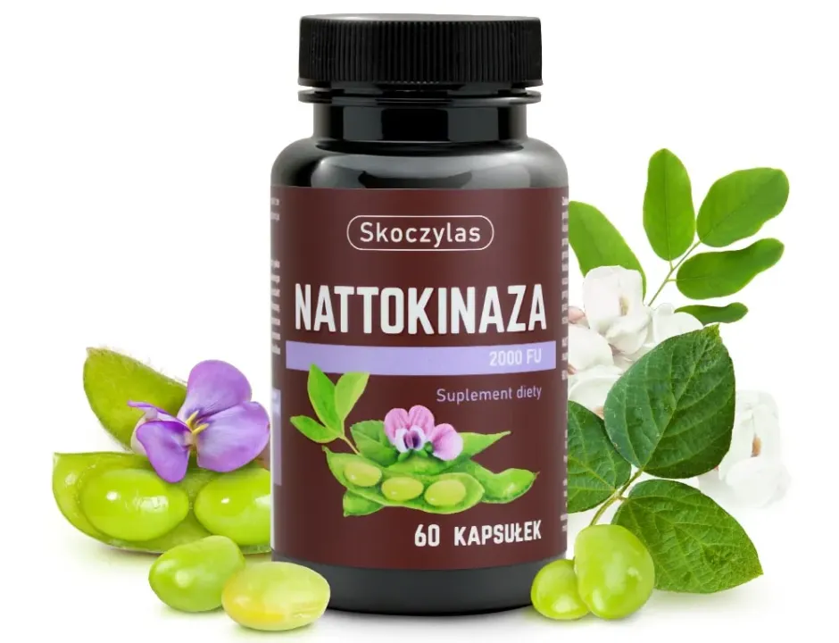 Nattokinaza 2000FU 60kaps. Skoczylas