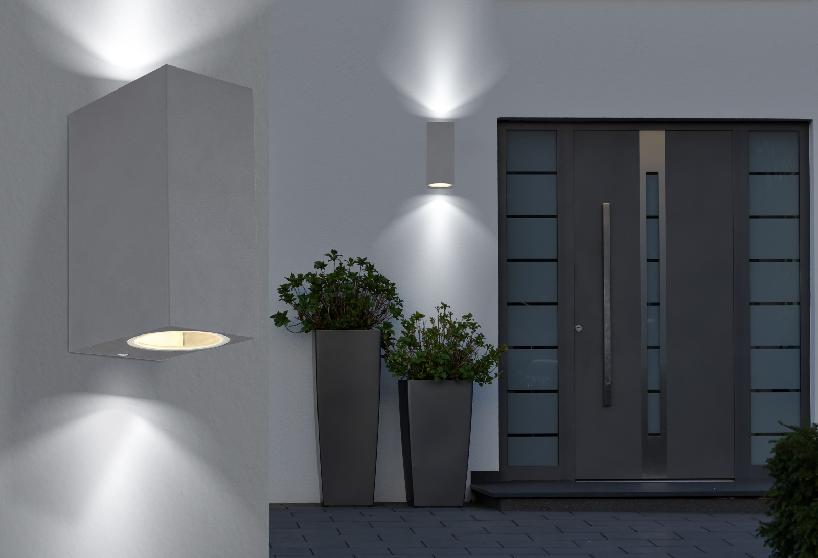 Globo Lighting Veronika kinkiet zewnętrzny 2x35W antracyt 34164-2