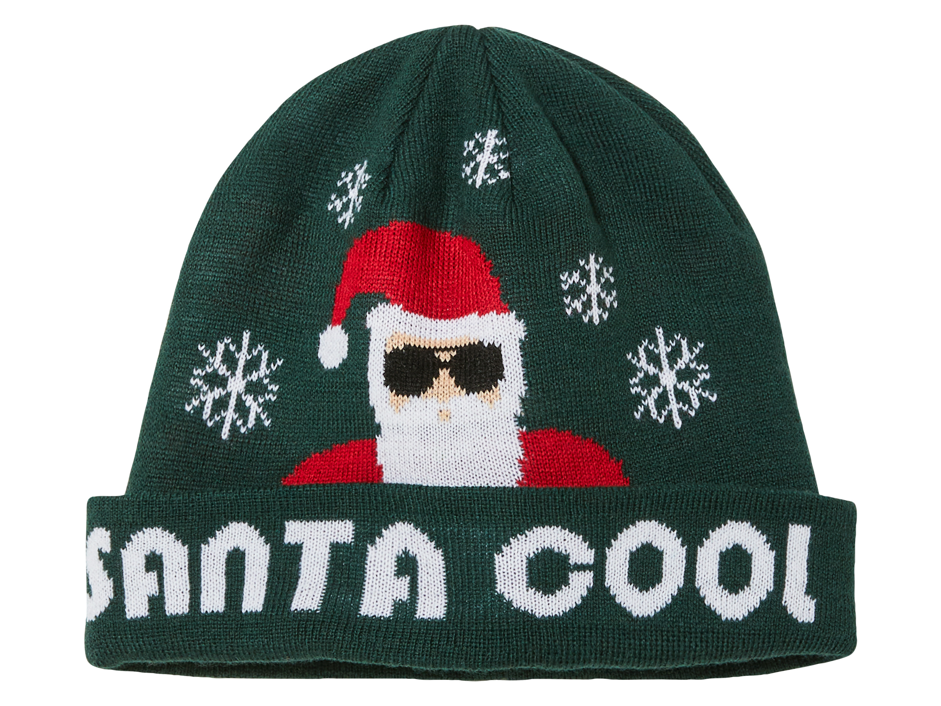 Czapka damska z motywem świątecznym Santa Cool