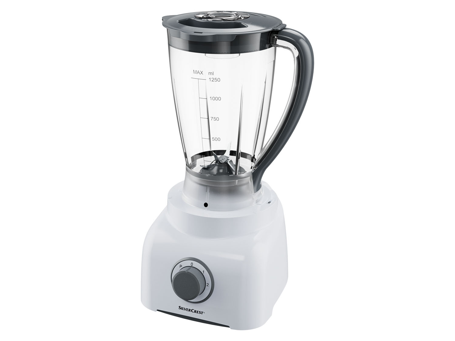SILVERCREST KITCHEN TOOLS Wielofunkcyjny robot kuchenny SFPM 600 A1, 1,2 l, 600 W, z tarczą tnącą 2 w 1, akcesoria do zmywarki