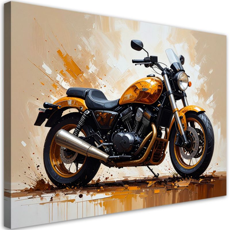 Obraz młodzieżowy do biura Feeby Motocykl Sportowy 60x40cm 1szt