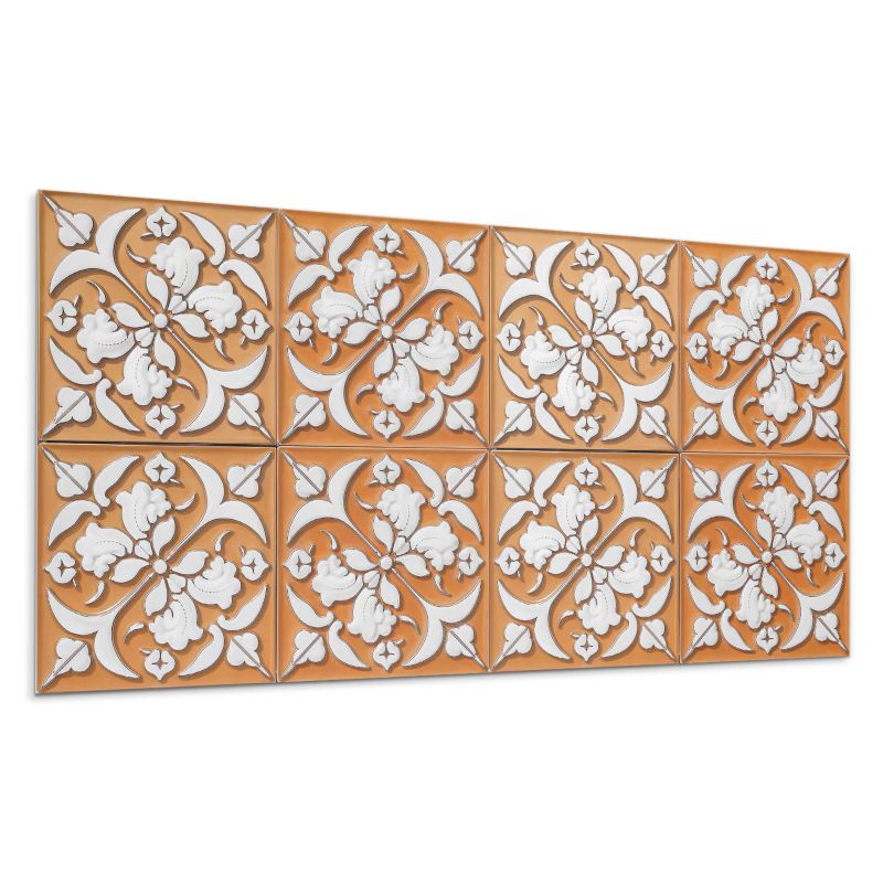 Kafelki samoprzylepne Wallfluent 40x20 cm Motyw florystyczny w eleganckim wydaniu 10 szt.