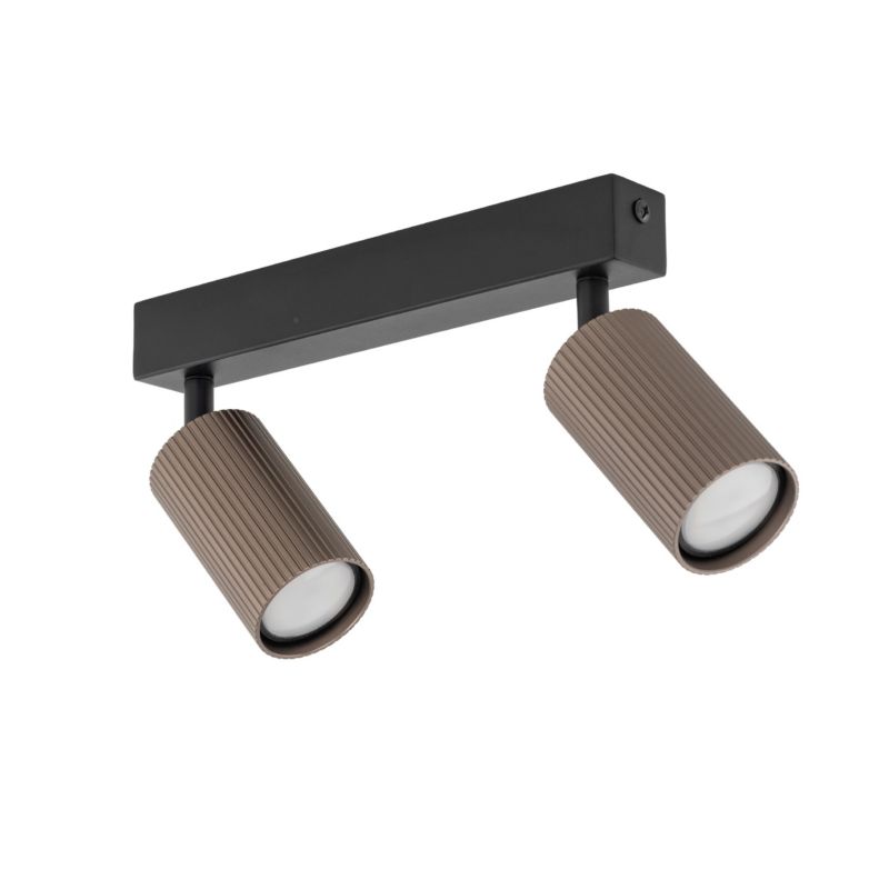 Spot TK Lighting Tune 2xG10 brązowy