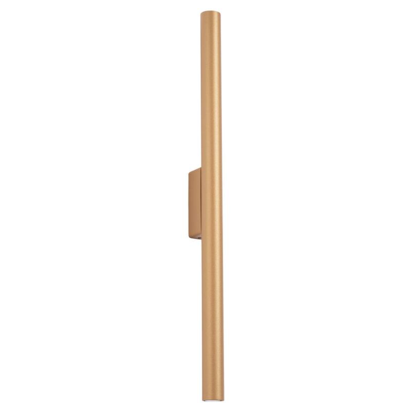 Kinkiet ścienny Sollux Lighting Pastelo 2 złoty 2 x G9 x IP20 wym: 50 x 2,5 x 5 cm - 1 szt.