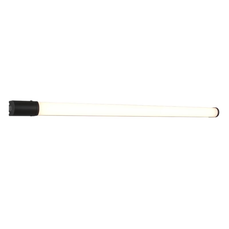 Kinkiet ścienny Trio Piera czarno-biały do łazienki LED 21W 3000K 2200lm IP44 wym: 5,5 x 119 x 119 cm - 1 szt.