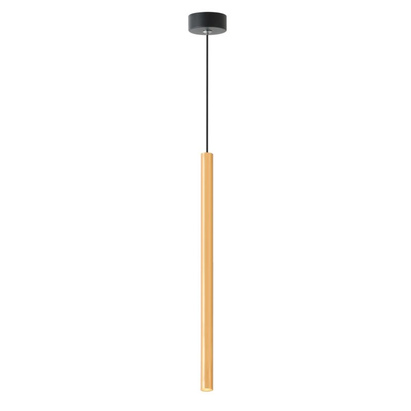 Lampa wisząca sufitowa MasterLED Piero LED G9 regulowana loft IP20 czarna + złoto 1 szt.