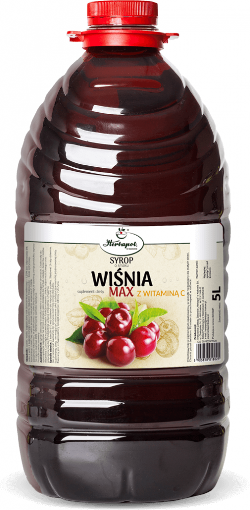 Syrop Herbapol w Krakowie, z witaminą C, wiśniowy, 5l