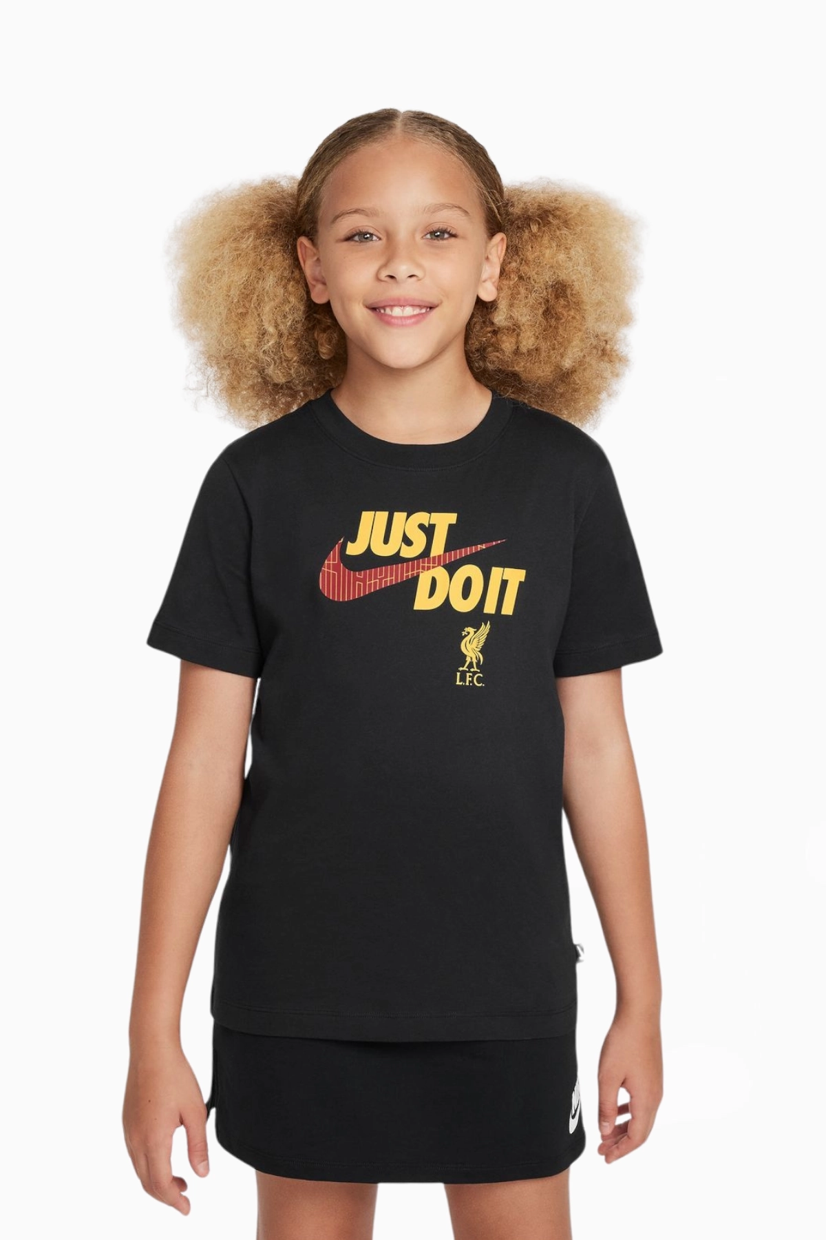 Koszulka Nike Liverpool FC 24/25 Just Do It Junior - Czarny