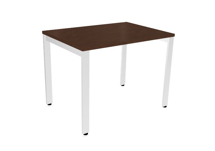 NOTER PO178 Biurko pojedyncze 98,5x80x74h (Kolor blatu: Wiśnia Havana)