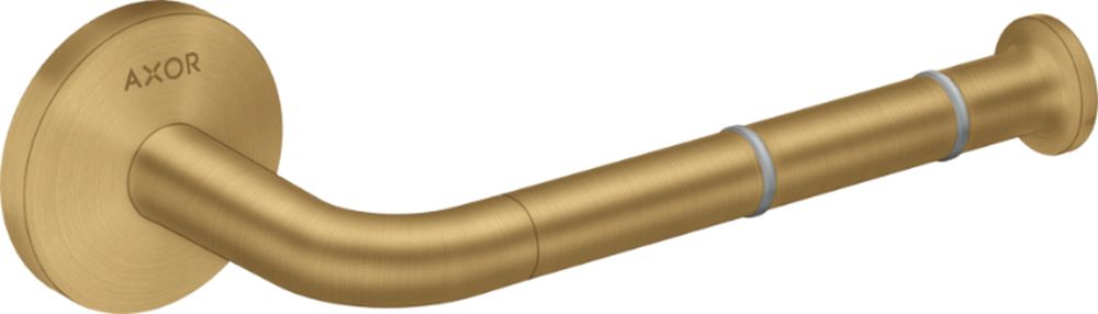 Axor Universal Circular uchwyt na papier toaletowy ścienny złoty optyczny szczotkowany 42856250