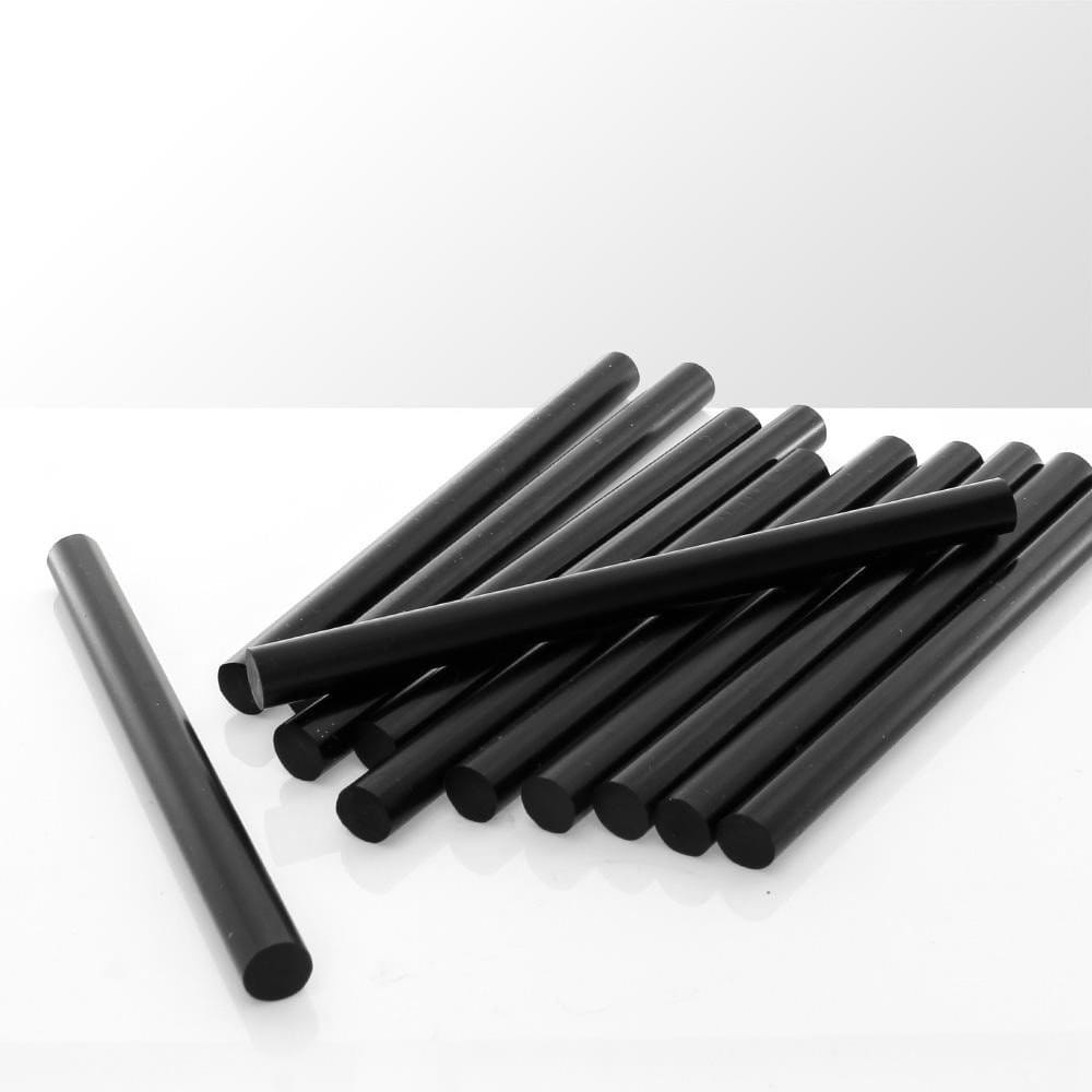 Pałki keratynowe - czarne - 12 szt.