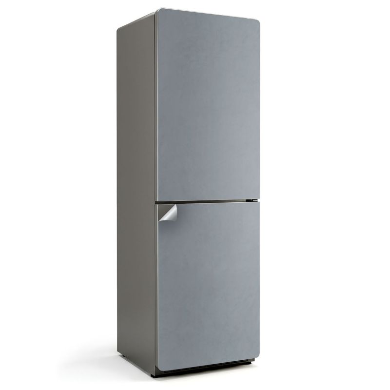 Ochronna naklejka na lodówkę Wallfluent 60x190 cm Kolor Szary 1 szt.