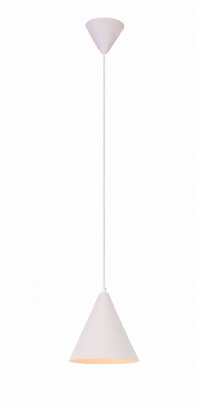 Lampa sufitowa wisząca Candellux Voss biała wym: 110 x 20 x 20 cm 1xE27 x 40W 1 szt.