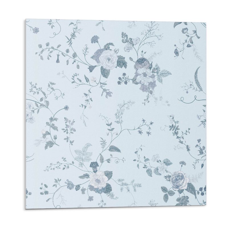 Kafelki samoprzylepne Wallfluent 50x50 cm Motyw kwiatów 4 szt.