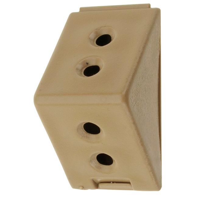 Złącze meblowe Diall podwójne beżowe 12 szt.