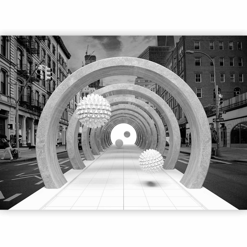 Fototapeta flizelinowa Artgeist 170 g/m2 wodoodporna 3D czarna 150x105 (3 części) 0118aa rolka 1 szt