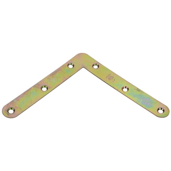 Narożnik wąski 12 x 40 x 40 mm ocynk żółty