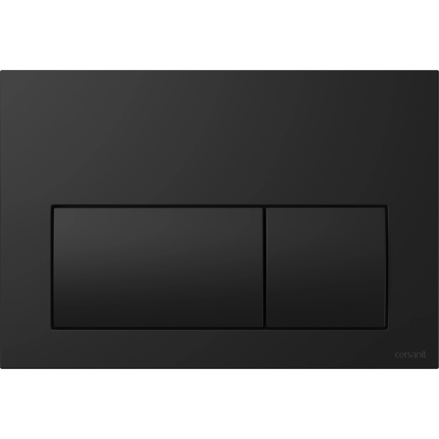 Cersanit Przycisk Fare mechaniczny czarny mat 15x22x1,4