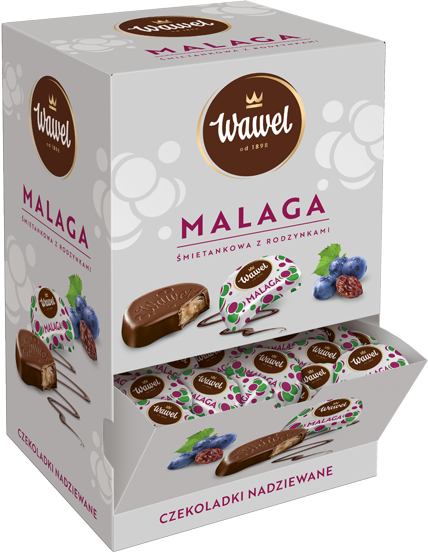 Cukierki Wawel malaga, 2.5kg
