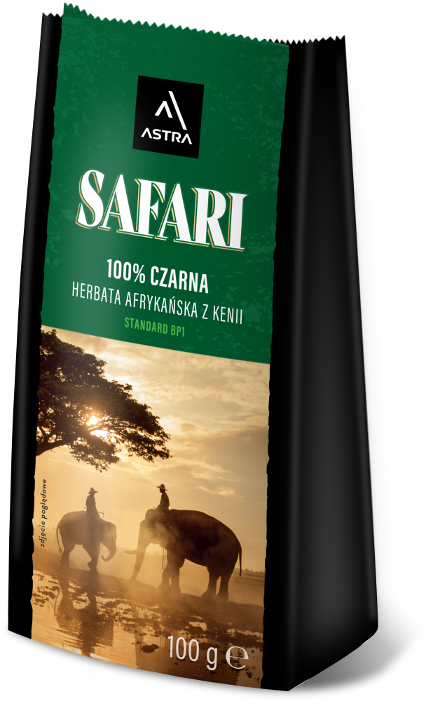 Herbata czarna liściasta Astra Safari, 100g