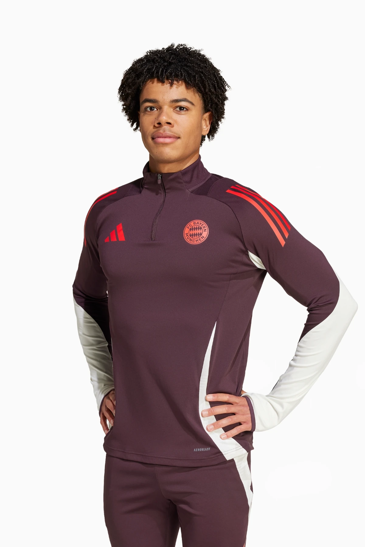 Bluza adidas FC Bayern 24/25 Training Top - Bordowy