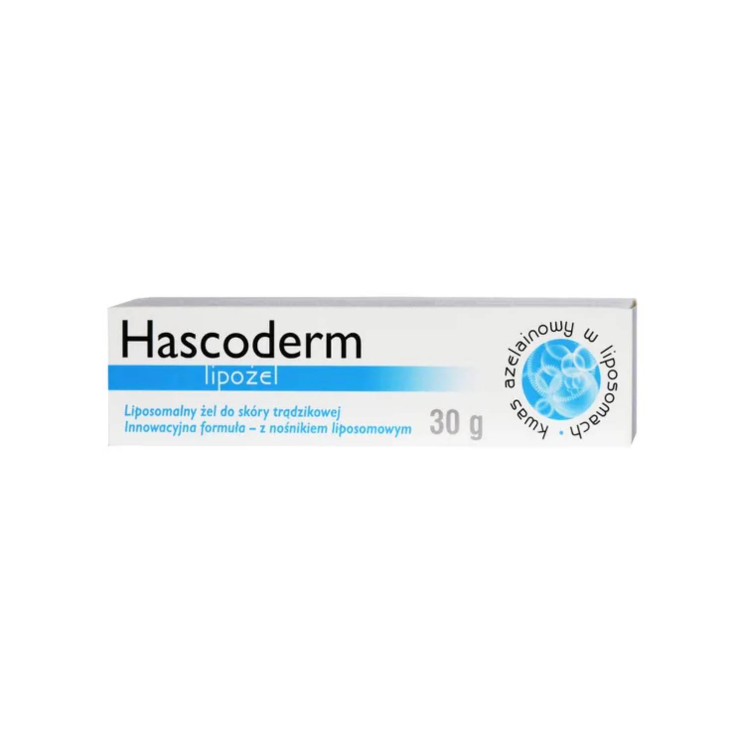 Hascoderm lipożel - liposomalny żel do skóry trądzikowej, 30 g